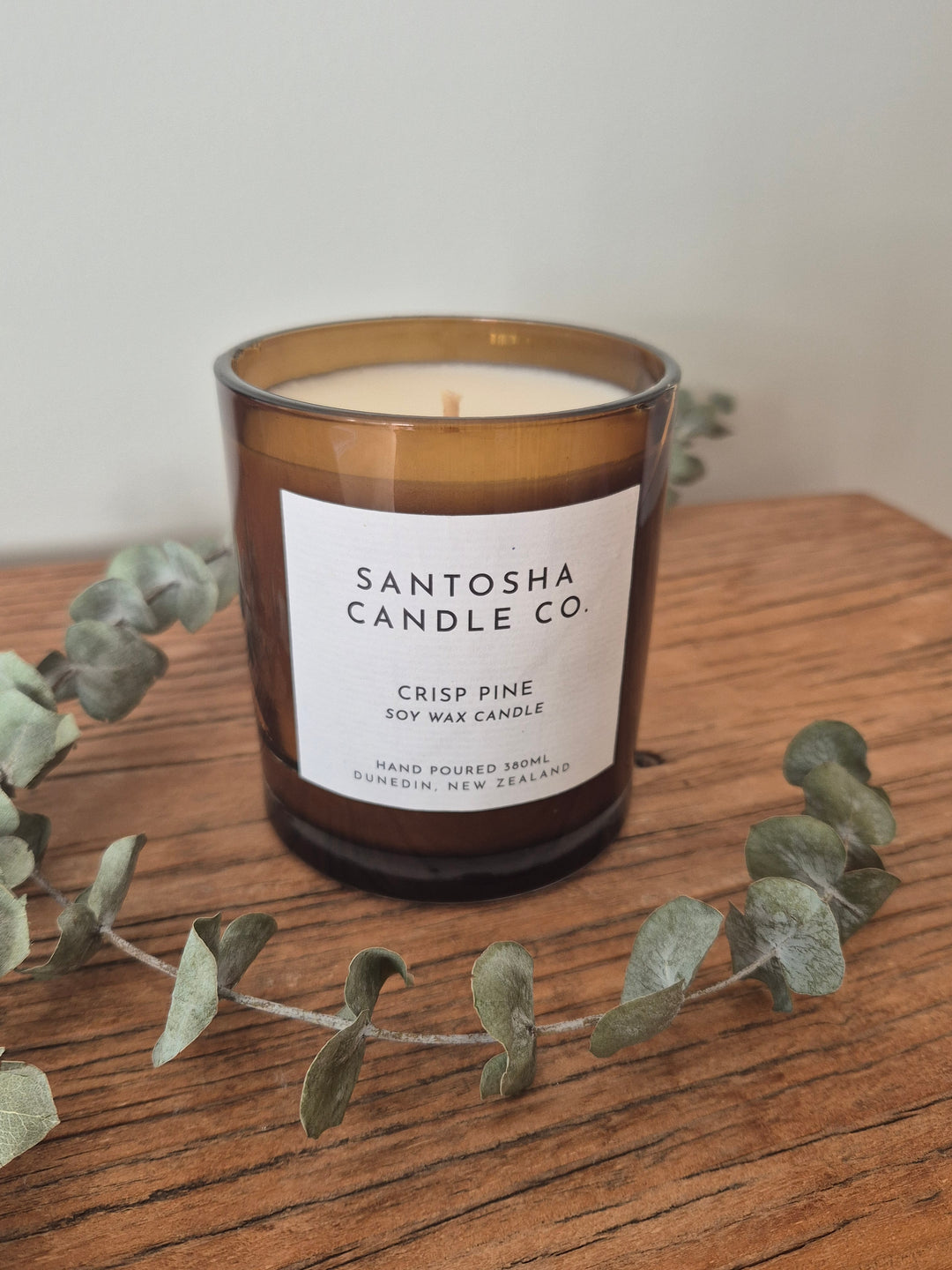 Santosha Large Pine Candle