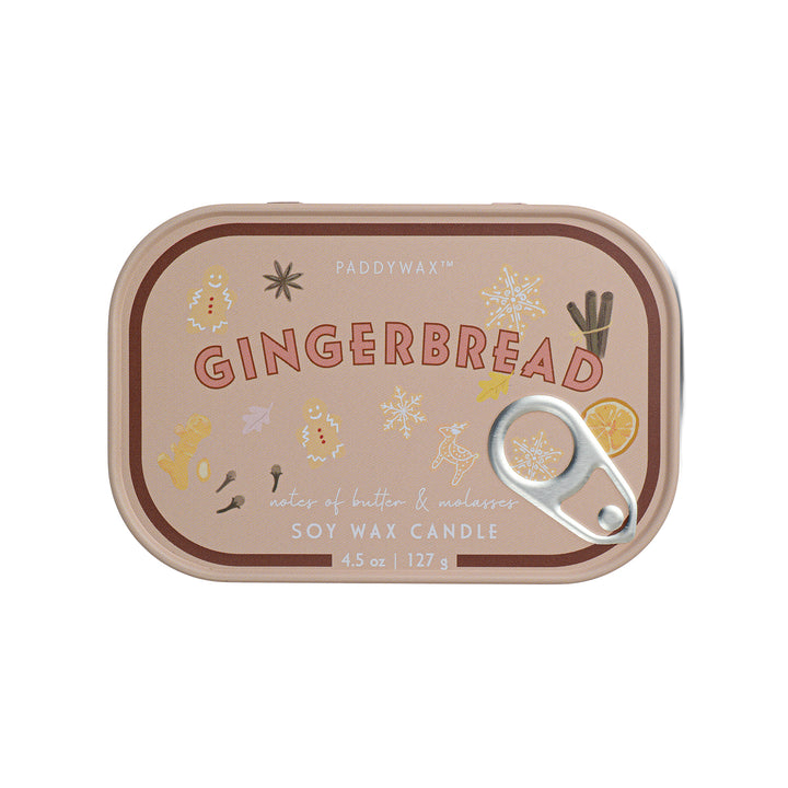 Paddywax Tin Candle - Gingerbread