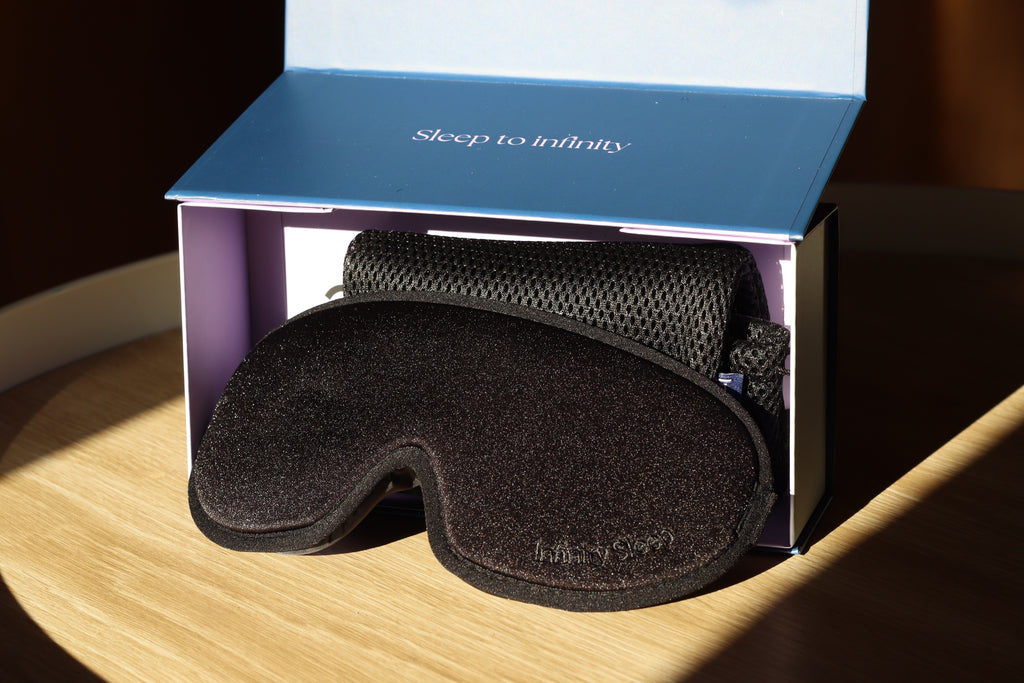 Infinity Sleep - 3D Black Graphene Sleep Eye Mask