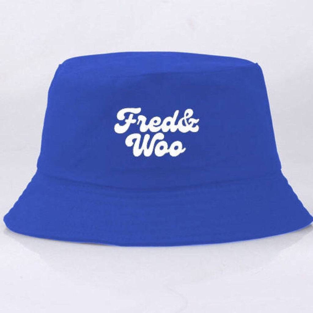 Fred & Woo Bucket Hat - Green or Blue