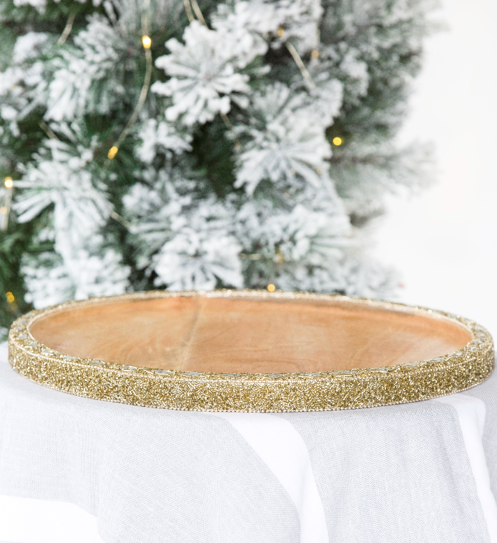 All That Glitters - Gold tray