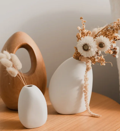 White Harmie Vase large