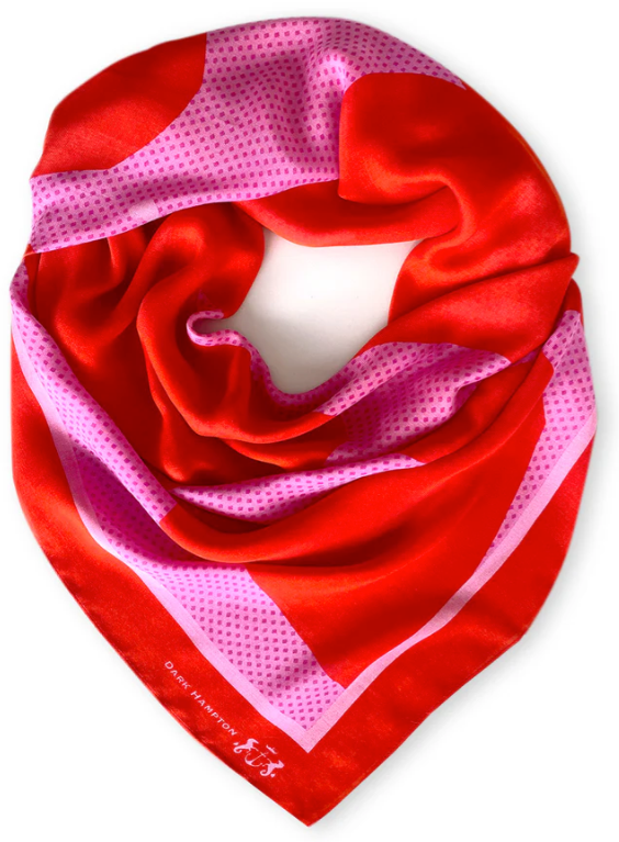 Dark Hampton - THE HAVE HEART 2025 Limited Edition Scarf - Pink Ribbon