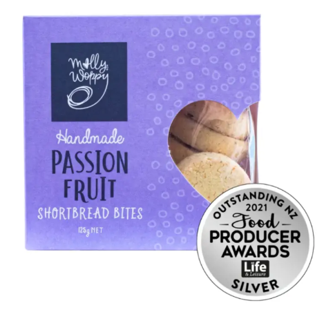 Shortbread Passionfruit Cookie Bites 125g