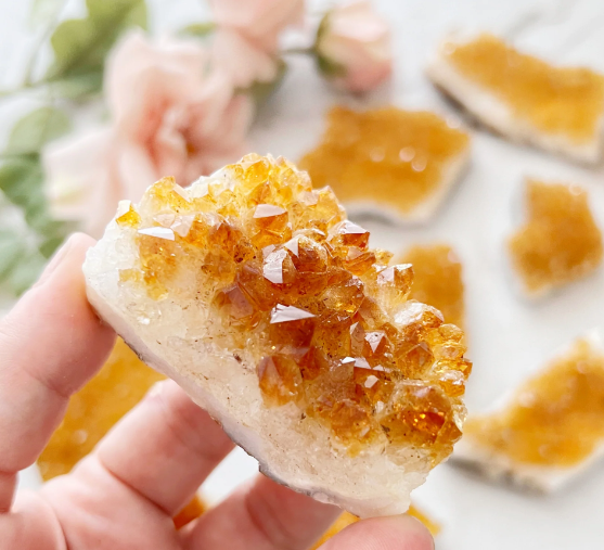 Crystal - Citrine Cluster