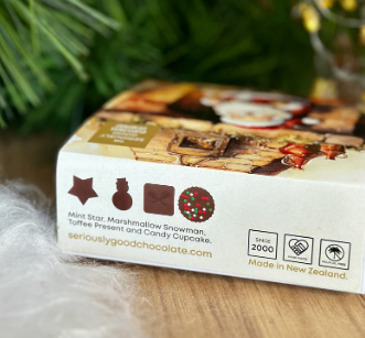 Seriously Good Chocolate Co. Box of 4 Choccys