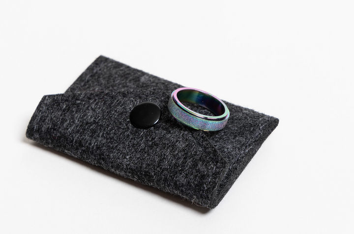 Rainbow Fidgit ring