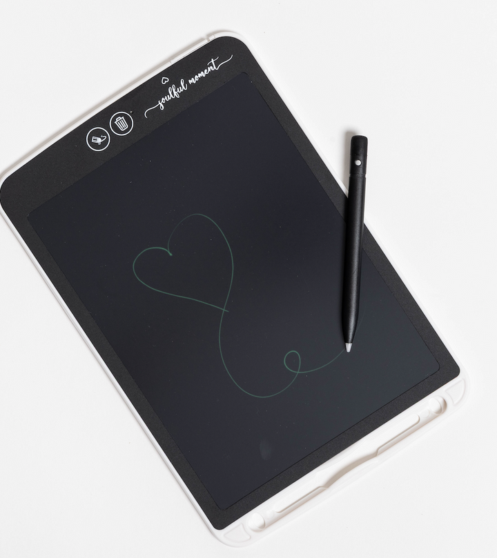 LCD Screen with felt folder