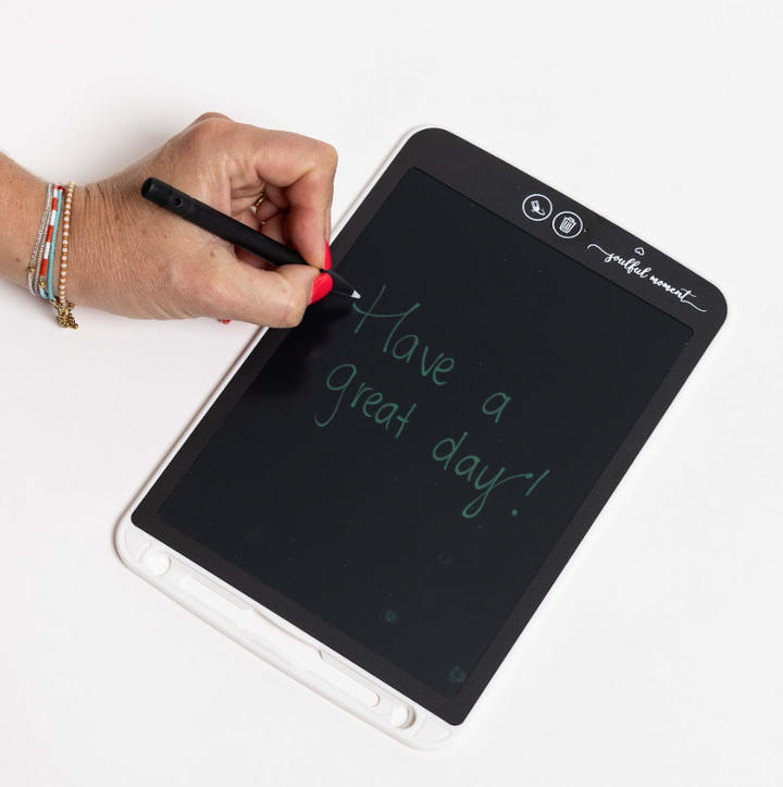 LCD Screen with felt folder