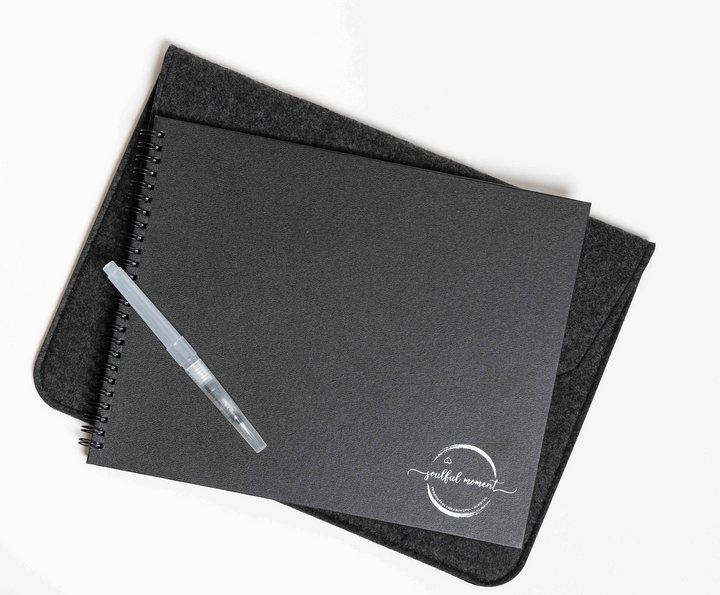 Water Journal with Felt Folder