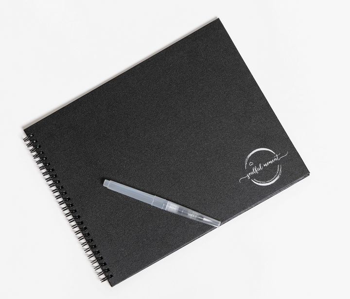 Water Journal with Felt Folder