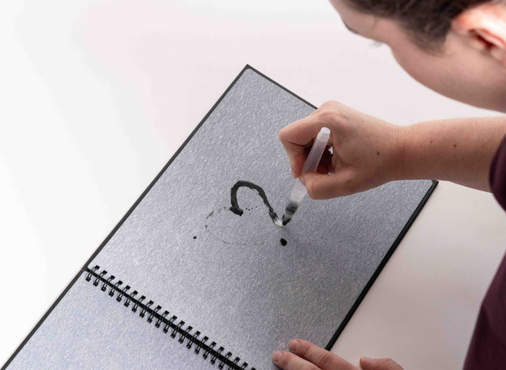 Water Journal with Felt Folder