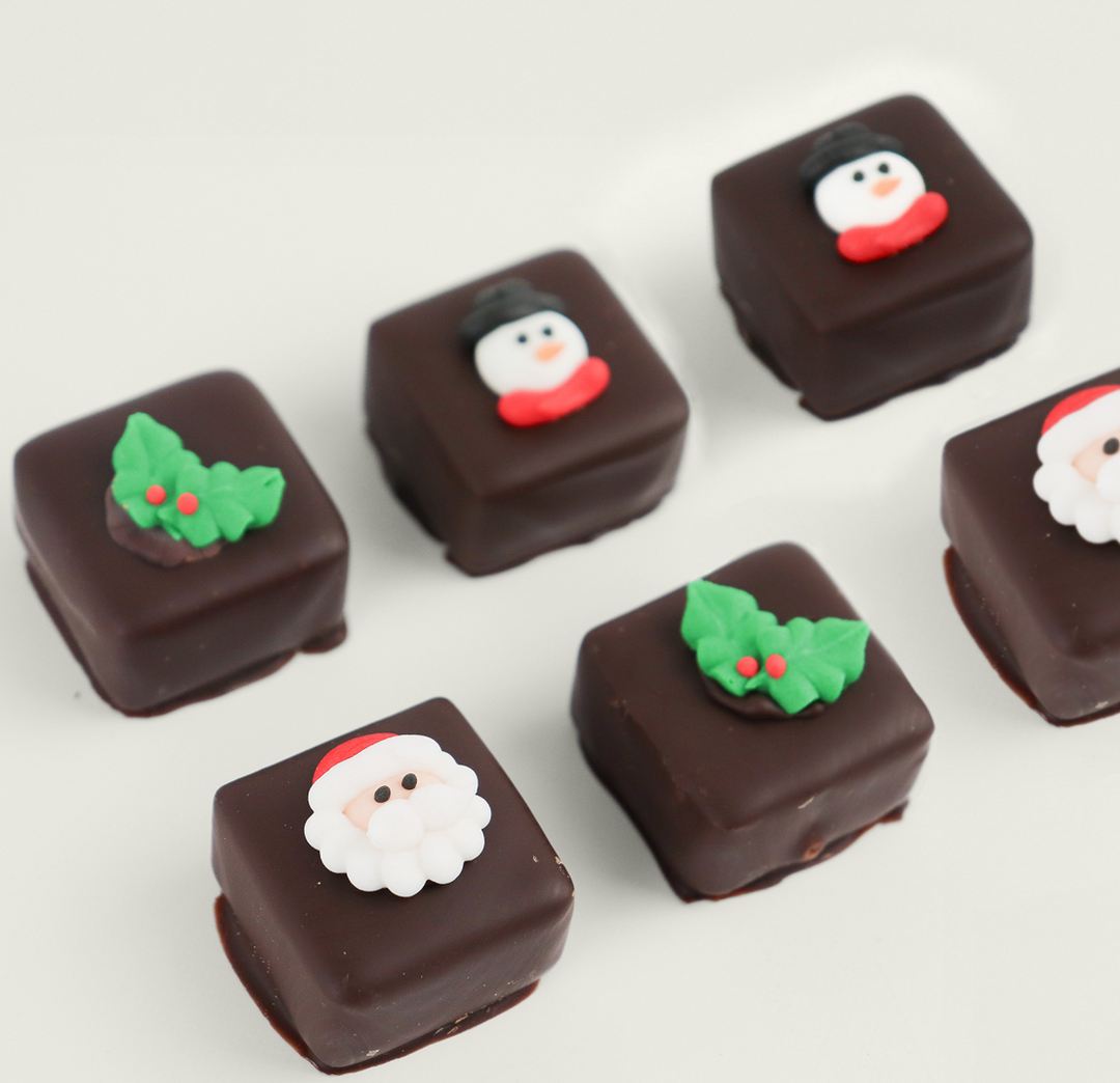CARAMELS 6PK CHRISTMAS 53% DARK
