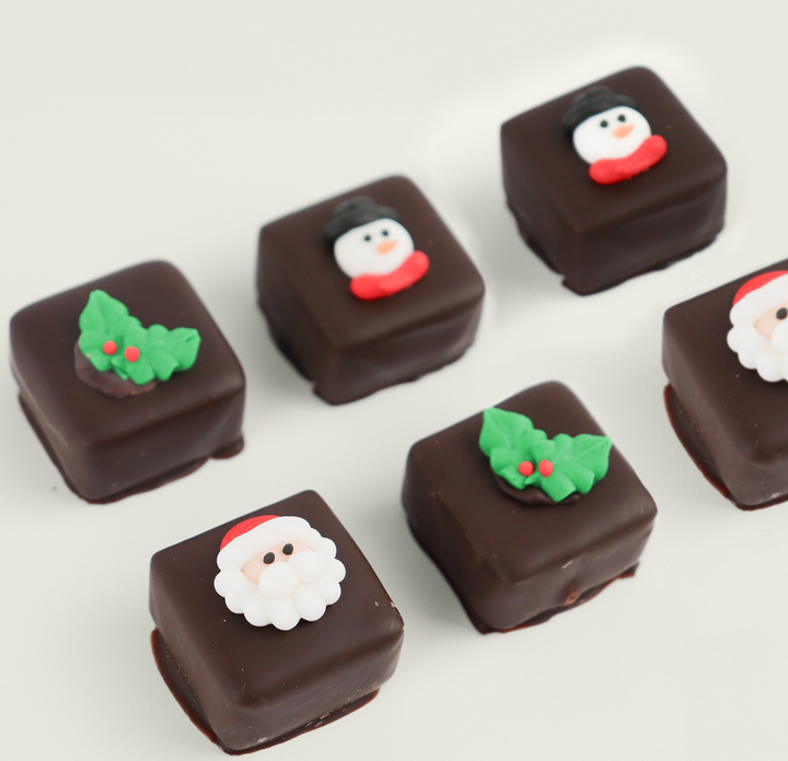 CARAMELS 6PK CHRISTMAS 53% DARK