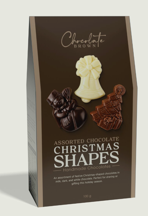 CHRISTMAS SHAPES MIXED 100G