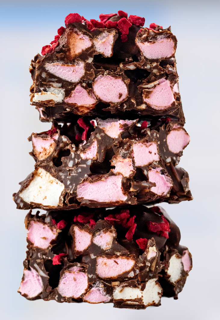MAKE ME ROCKY ROAD DARK RASPBERRY