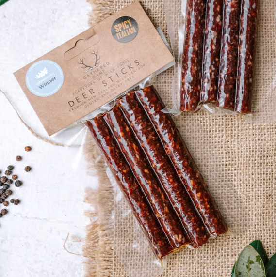 Dry Aged Premium Venison Salami Stick