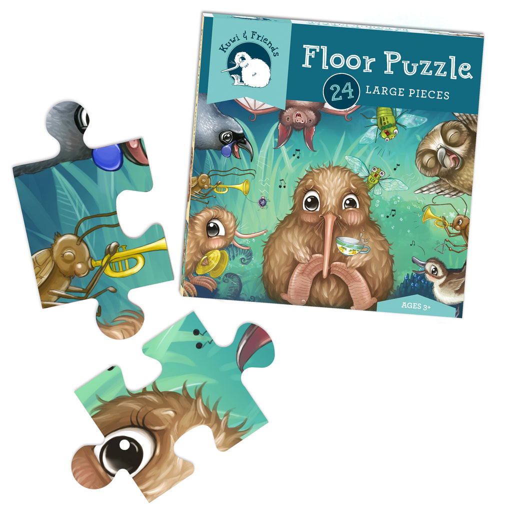 Kuwi & Friends - Floor Puzzle