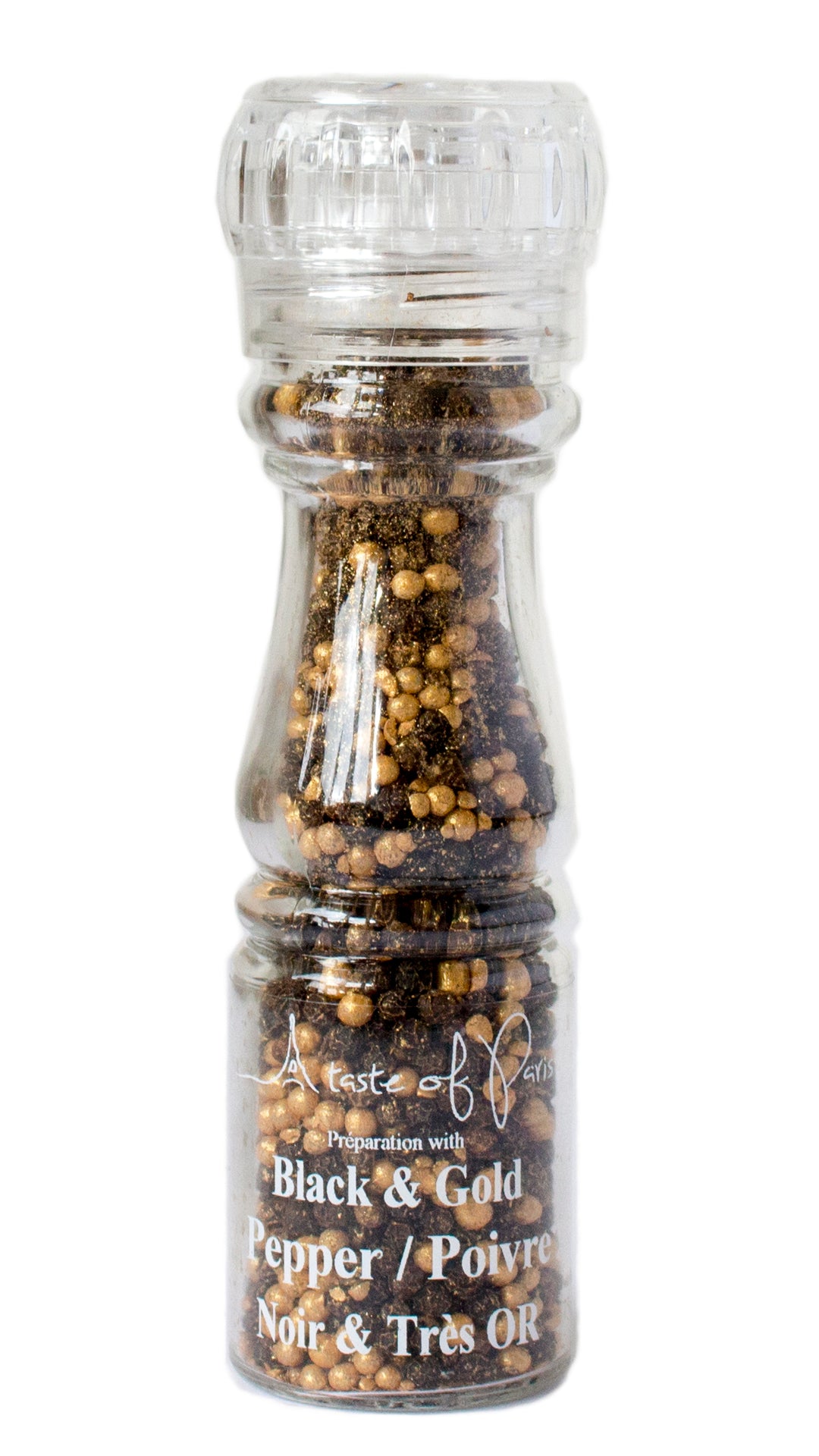 Duo Gold &amp; Black Pepper Grinder
