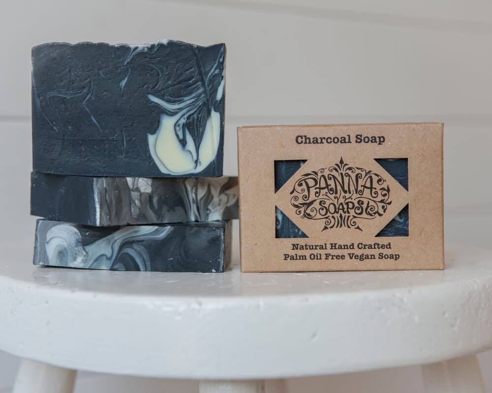 Panna Soap - Pink or Charcoal