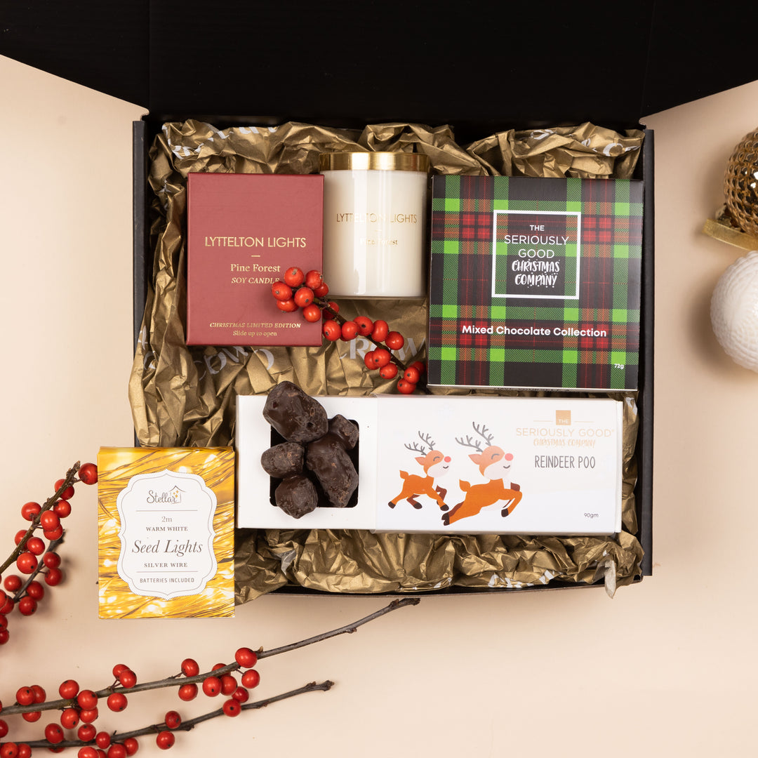 Christmas Goodies Christmas Gift Box NZ - Crowe &amp; Co Gifts