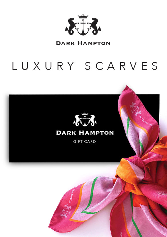 Dark Hampton Luxury Scarves, Silk, Cashmere &amp; Wool - GIFT VOUCHER