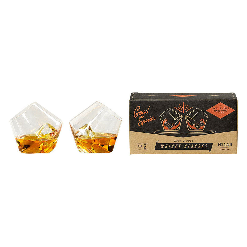 Rock n Roll Whiskey Glasses