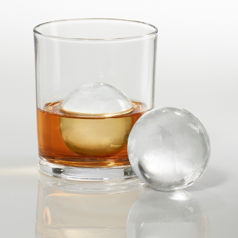 Blue 4 x Sphere Ice Tray