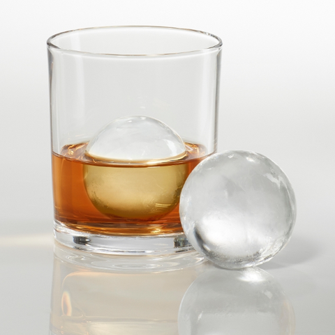 Taupe 4 x Sphere Ice Tray