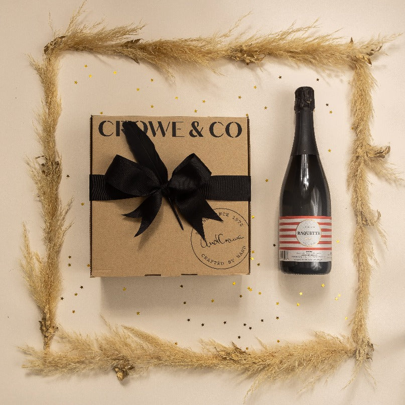 CAKE + BUBBLES or WINE
