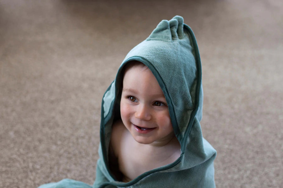 Hooded Bath Towel & Wash cloth Set