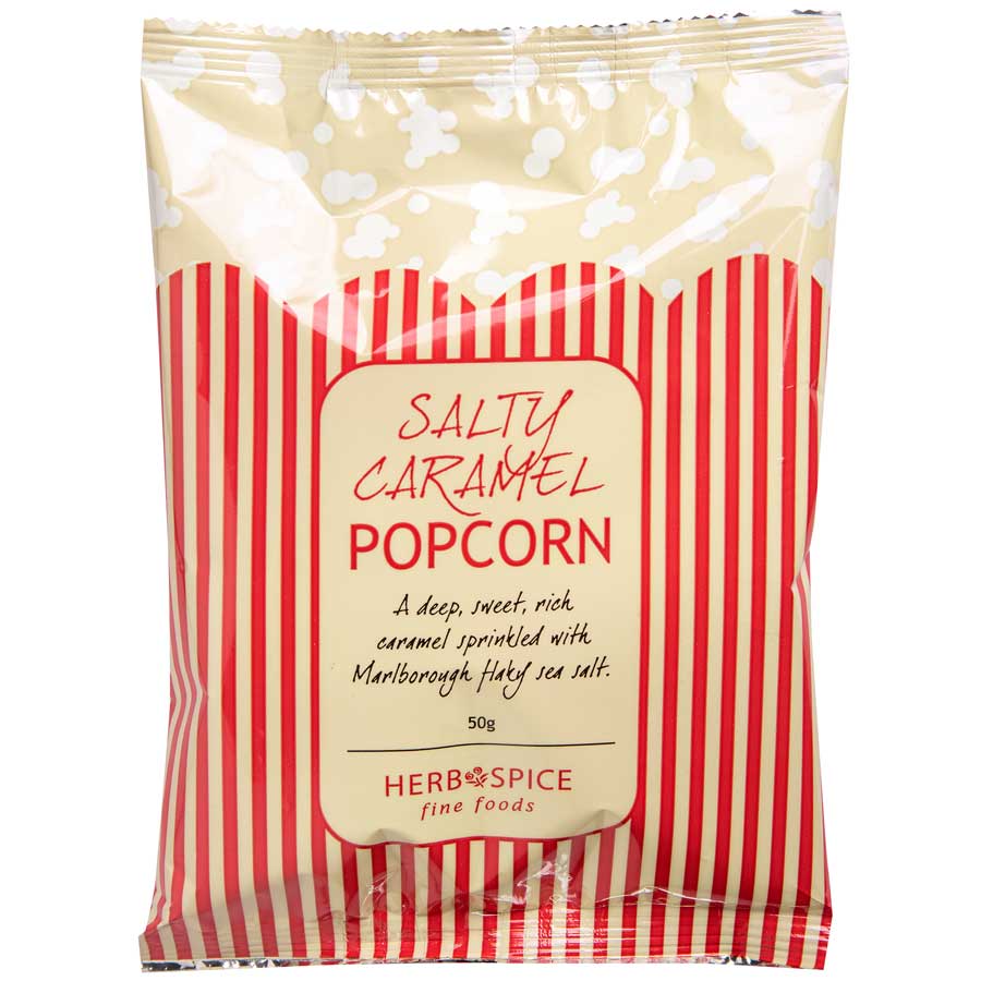 Salty Caramel Popcorn Bag