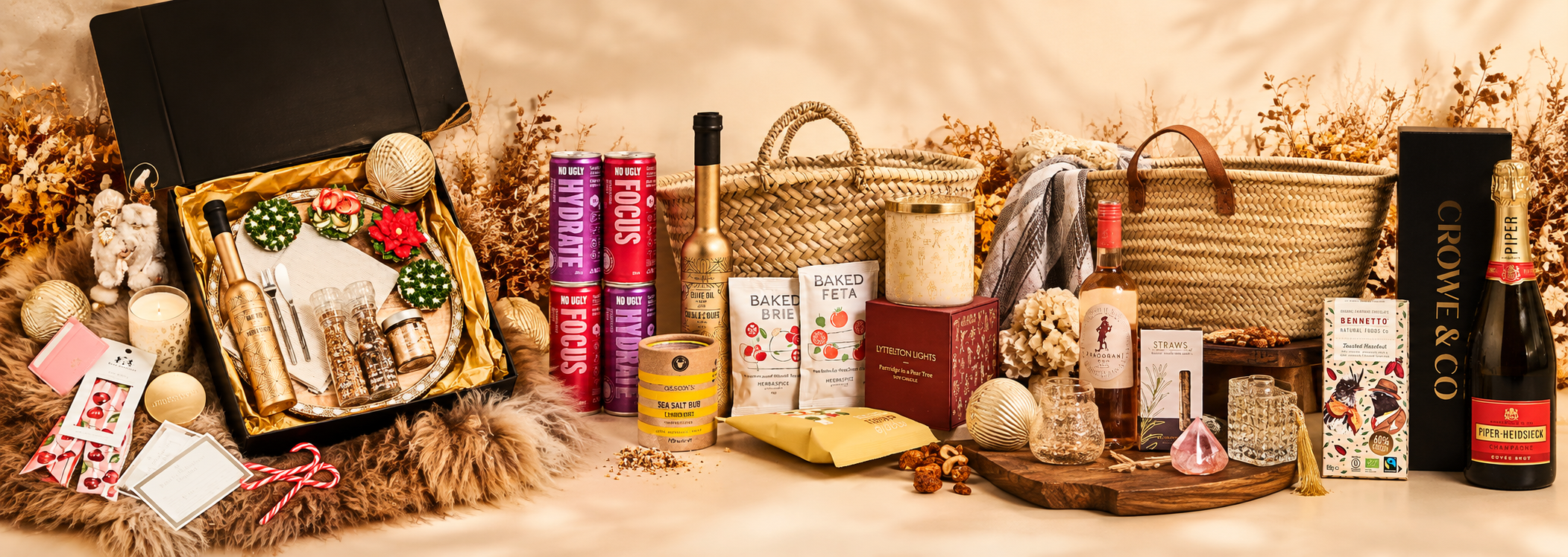 Crowe & Co corporate gift boxes