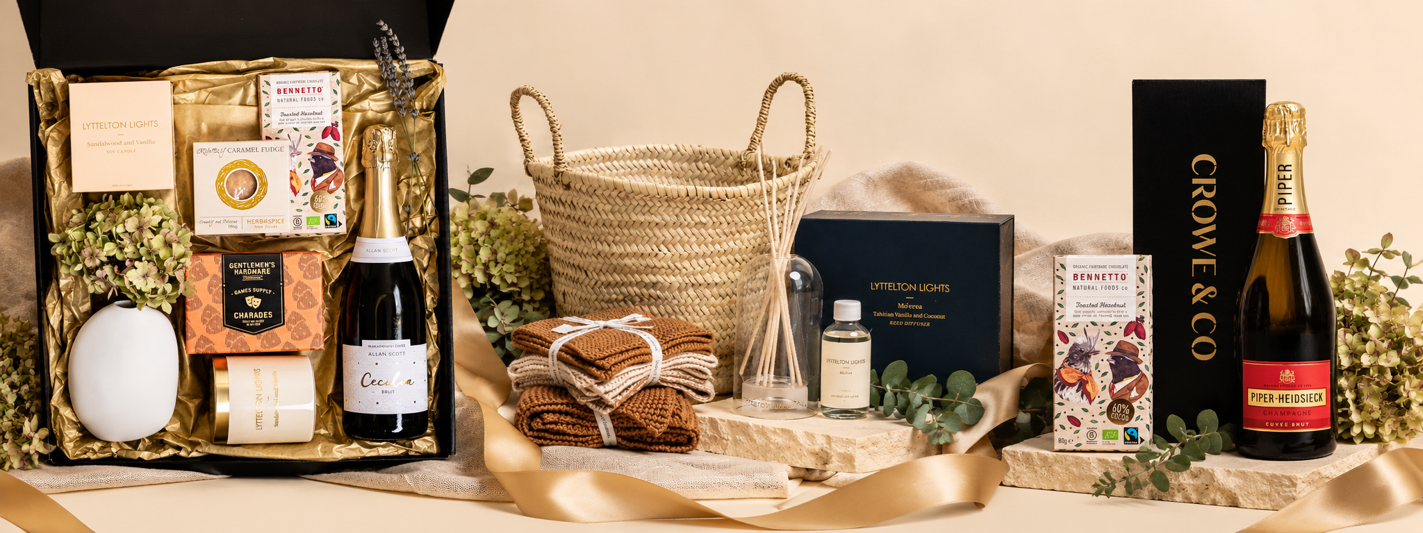 Crowe & Co corporate gift boxes